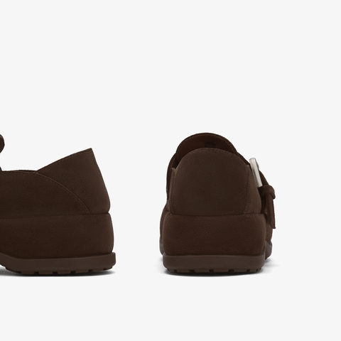 73hours女鞋烤吐司2026年春季新品圆头平底纯色勃肯鞋