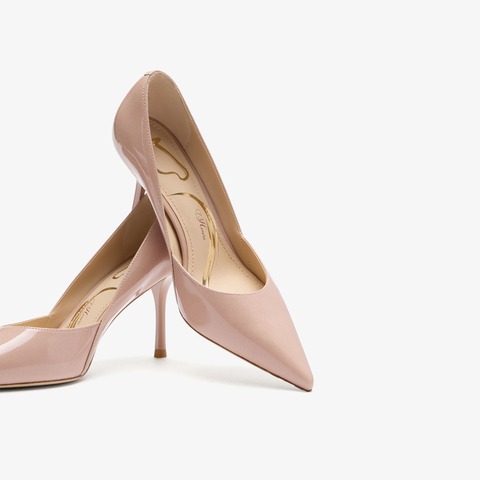 73hours女鞋名场面2026春季新品纯色尖头细跟高跟鞋