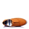 Hush Puppies/暇步士春季专柜同款橙色牛皮套脚时尚运动风男休闲鞋板鞋W1L01AM6