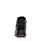 Hush Puppies/暇步士冬季专柜同款黑色布/牛皮革女休闲靴X1S03DD6