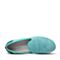 Hush Puppies/暇步士春季专柜同款浅蓝色织物套脚平跟女休闲鞋L1A01AM7
