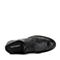 Hush Puppies/暇步士2018秋季新款专柜同款黑色牛皮革商务男皮鞋H6Q22CM8