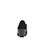 Hush Puppies/暇步士2018秋季新款专柜同款黑色羊皮革粗高跟女皮鞋单鞋X1N07CM8
