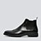 暇步士商务皮靴男2020冬套脚平跟布洛克雕花正装切尔西靴X1X12DD0