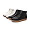 【商场同款】暇步士2021冬新款高帮板鞋系带女休闲短靴B2I39DD1