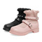 【商场同款】暇步士2022冬新款复古玛丽珍小童时装袜靴P63425DC2
