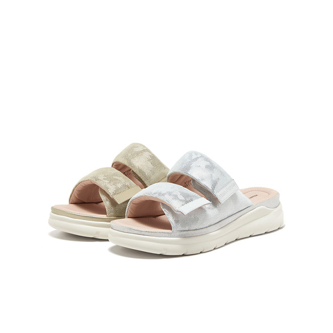 暇步士商场同款2025夏新款厚底外穿女皮凉鞋B7S06BT5