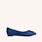 Jipi Japa秋季新款牛皮时尚扣尖头低跟女单鞋A1101CQ8