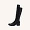 Jipi Japa冬专柜同款羊皮/PU拼接时尚方跟女长靴ETO60DG8