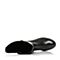JoyPeace真美诗冬季专柜同款黑色女皮靴平底高筒靴过膝长靴ZNX52DG7
