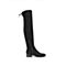 Joy&Peace/真美诗冬季新款弹力绒布长筒靴ZZG51DC9女靴