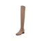 JoyPeace/真美诗冬季新款商场同款弹力绒布长筒女靴YPX51DC0