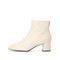 JoyPeace/真美诗2020冬季新款羊皮革粗跟女靴ZC121DD0