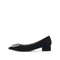 JoyPeace/真美诗2022春季新款商场同款粗跟饰扣浅口单鞋YTI05AQ2