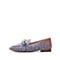 JoyPeace/真美诗2022春季商场同款时尚休闲乐福鞋YOK14AA2