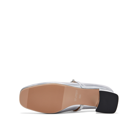 真美诗半糖主义2023秋季水钻复古玛丽珍单鞋03912CQ3