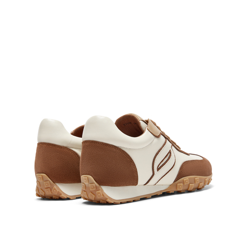 真美诗2024春季新款商场同款撞色拼接时尚休闲德训鞋YVN07AM4