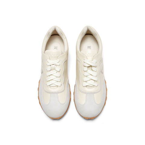 真美诗2024春季新款商场同款撞色拼接时尚休闲德训鞋YVN07AM4