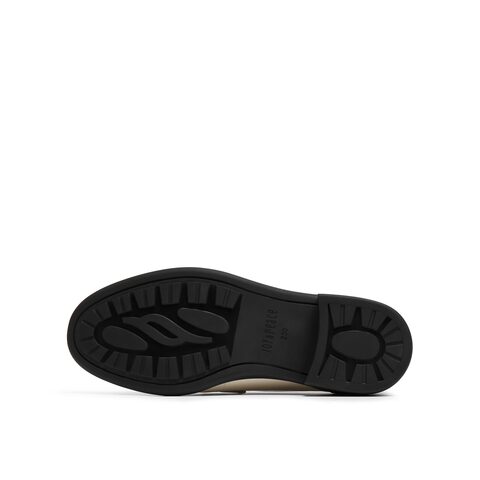 真美诗2025年秋季新款经典原创异形针饰扣牛皮乐福鞋YZK10CA5