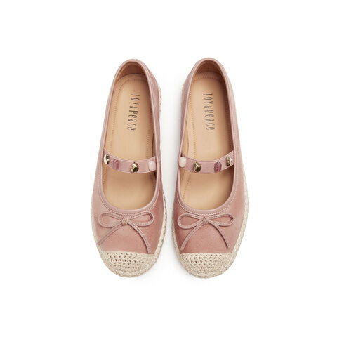 真美诗2025年秋季新款复古精致软糯羊绒皮玛丽珍渔夫鞋81610CQ5