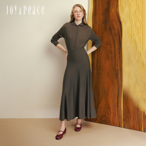 真美诗2025年秋季新款优雅甜美芭蕾风羊皮革玛丽珍女鞋8T319CQ5