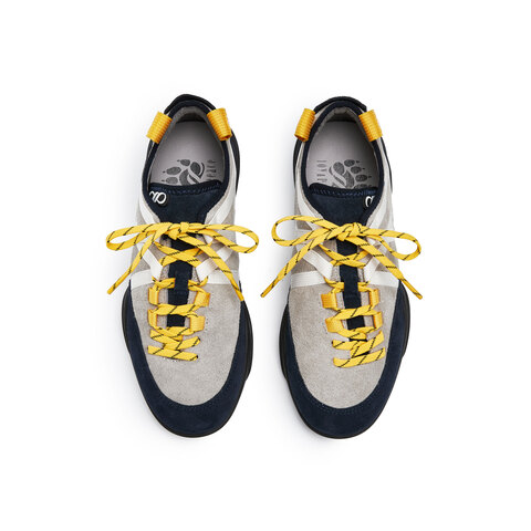 真美诗2025年秋季新款山系户外风攀岩休闲牛剖层革女鞋56219CM5