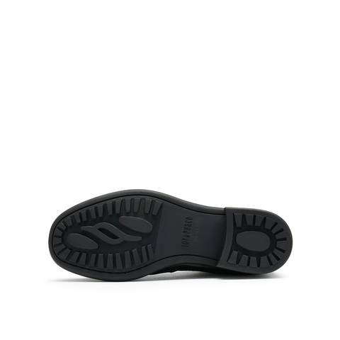 真美诗2025冬季新款自由诗柔软舒适水洗牛皮切尔西靴19110DD5