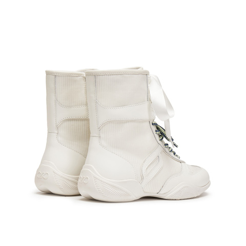 真美诗2025年冬季新款帅气时髦芭蕾运动风甜酷运动靴20621DZ5