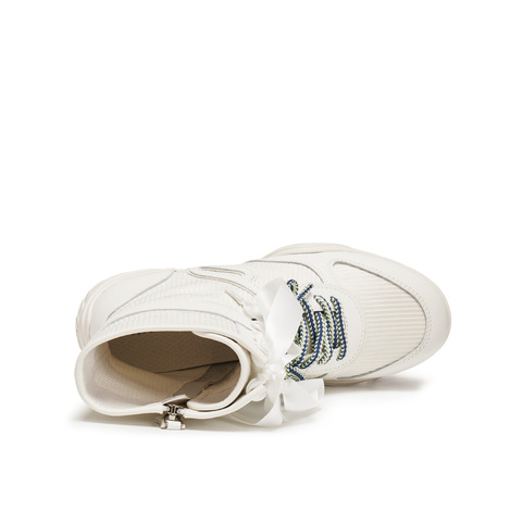 真美诗2025年冬季新款帅气时髦芭蕾运动风甜酷运动靴20621DZ5