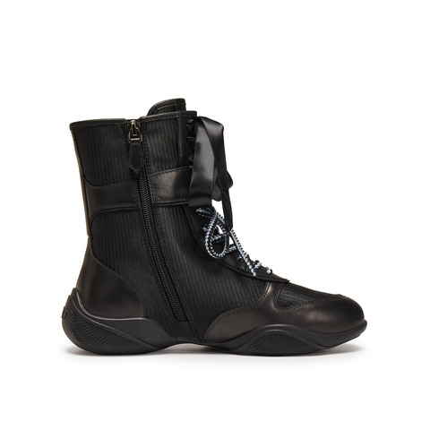 真美诗2025年冬季新款帅气时髦芭蕾运动风甜酷运动靴20621DZ5