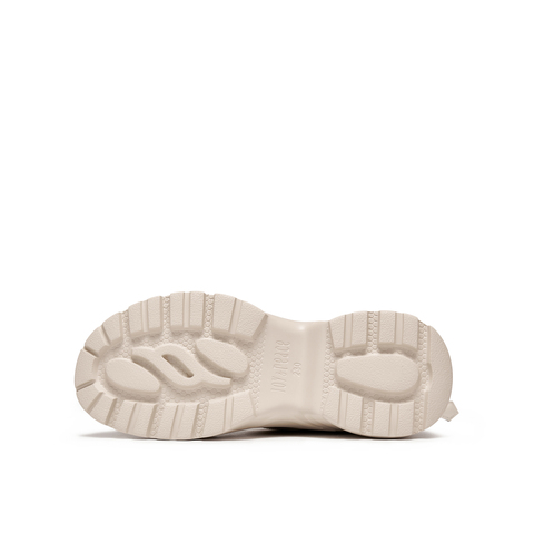 真美诗2025年冬季新款轻盈挺阔甜酷牛皮厚底时装靴YYM82DD5