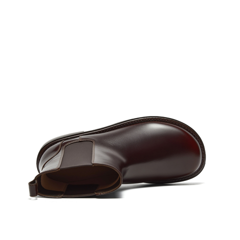 真美诗2025年冬季新款时髦简约通勤纯色切尔西靴2306PDZ5