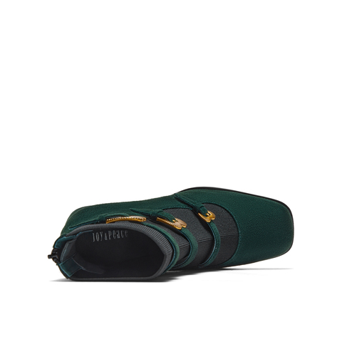 真美诗2025冬季新款商场同款古铜桃心扣高跟袜靴75Z03DD5