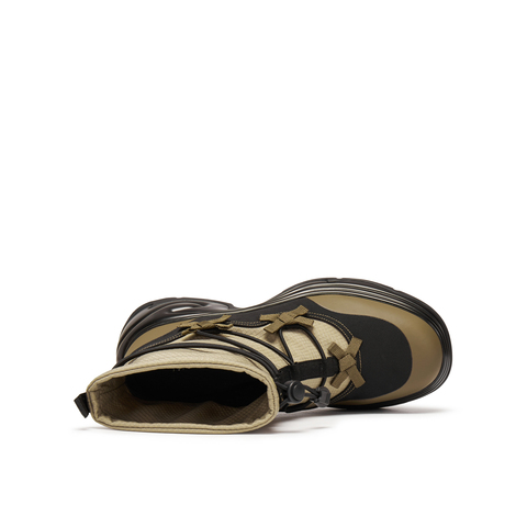 真美诗2025年冬季新款帅气个性小蝴蝶点缀甜酷工装靴Y1O14DD5