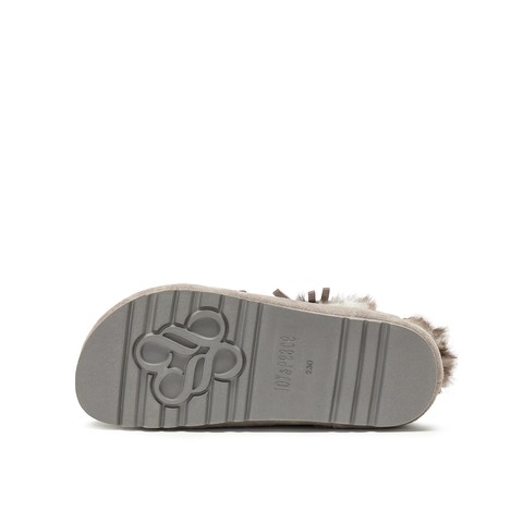 真美诗2025年冬季新款时髦波西风吊坠毛毛雪地靴Y1Y04DS5