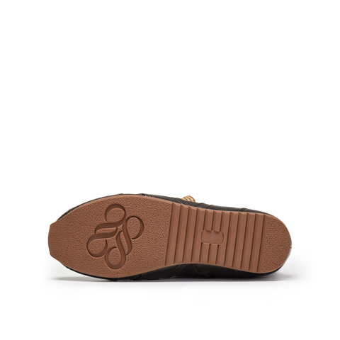 真美诗2025年冬季新款舒适软糯运动拳击羊皮革女靴Y1Z01DZ5