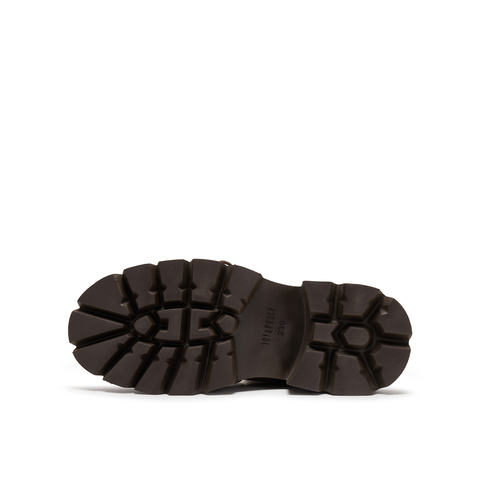 真美诗2025年冬季新款车缝明线不羁率性短筒雪地靴B4852DD5