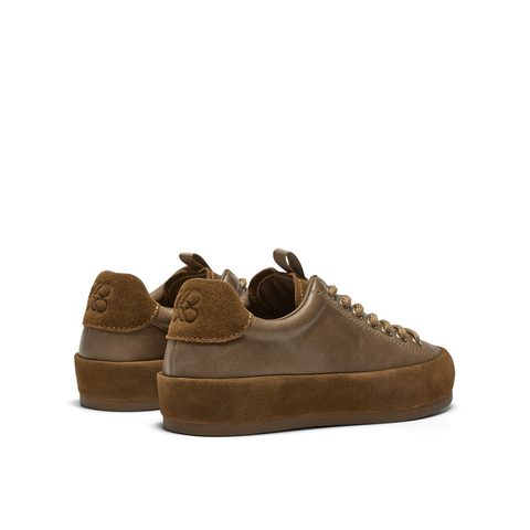 真美诗2026年春季新款舒适圆头复古时髦厚底休闲鞋50088AM6