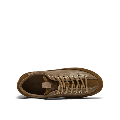 真美诗2026年春季新款舒适圆头复古时髦厚底休闲鞋50088AM6