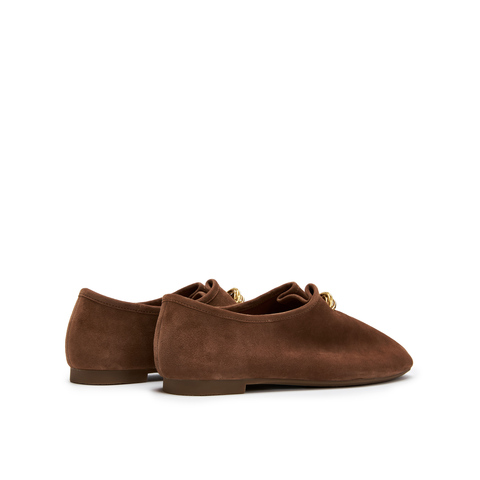 真美诗2026年春季新款老钱风舒适柔软羊皮革奶奶鞋单鞋女ZB293AA6