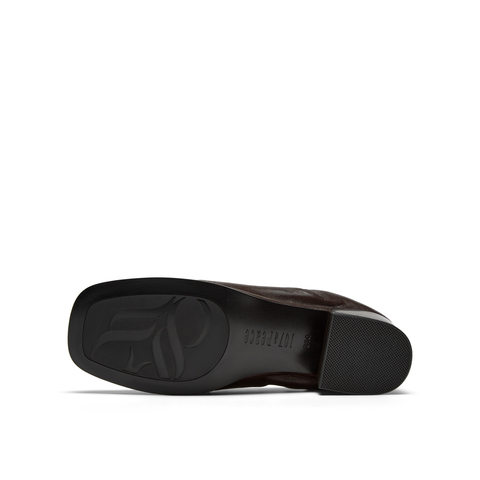 真美诗2026年春季新款商务通勤细腻柔软优质小羊皮乐福鞋R2001AA6