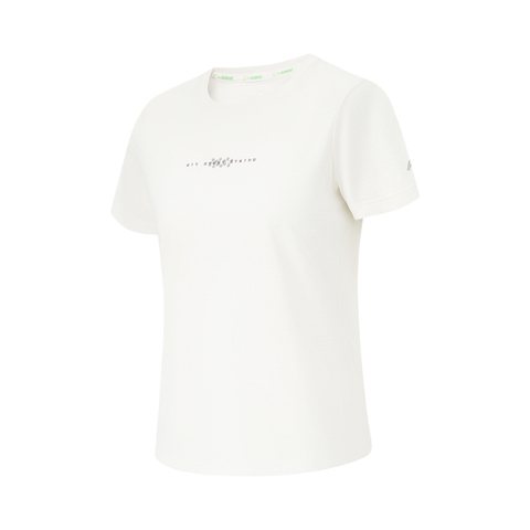 LI-NING李宁2024女子短袖T恤无领短TATSU190-3