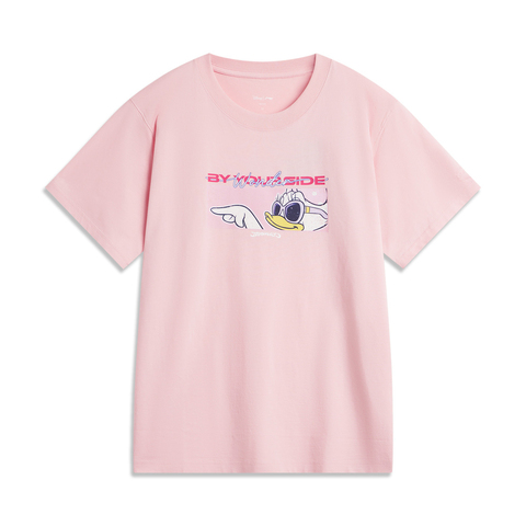 LI-NING李宁2024女子短袖文化衫AHSUA82-6