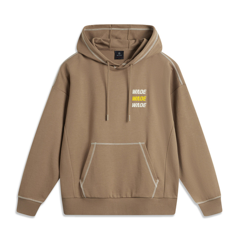 LI-NING李宁2024男子套头连帽卫衣针织连帽套头衫AWDU271-7