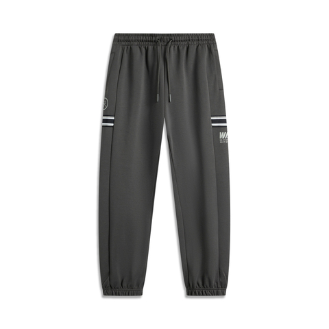 LI-NING李宁2024男子卫裤针织长裤AKLU211-7