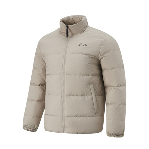 LI-NING李宁2024男子短羽绒服厚羽绒服-短AYMU083-8