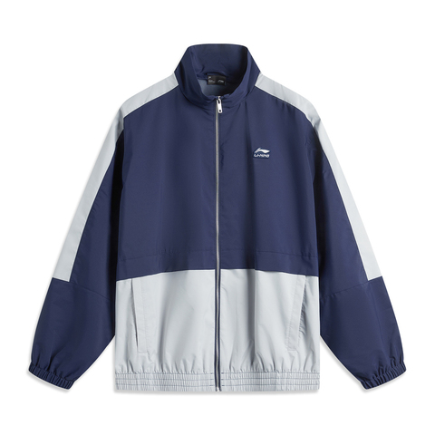 LI-NING李宁2024男子运动风衣梭织连帽外套AFDV177-2