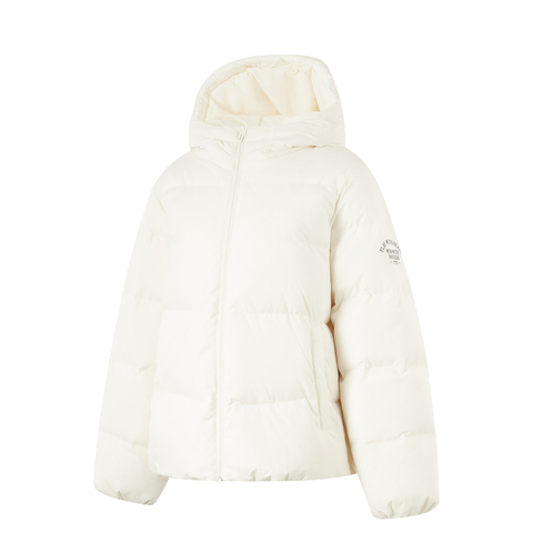 LI-NING李宁2024女子短羽绒服厚羽绒服-短AYMU040-1