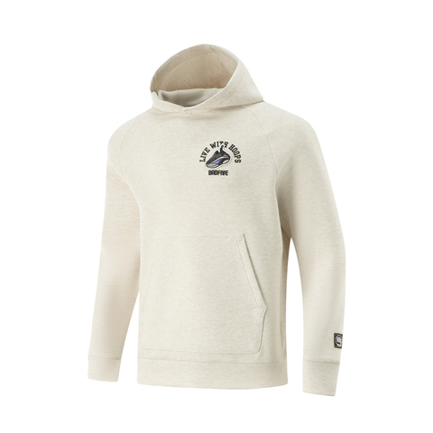 LI-NING李宁2024男子套头连帽卫衣针织连帽卫衣AWDV025-6