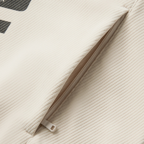 李宁AWDU285米白】LI-NING李宁2024男子套头连帽卫衣针织连帽卫衣